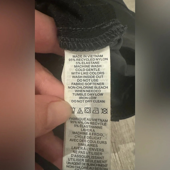 Prana Halle Straight Pants Charcoal Outdoor Gorpcore UPF Hiking Size 16 - Picture 10 of 12